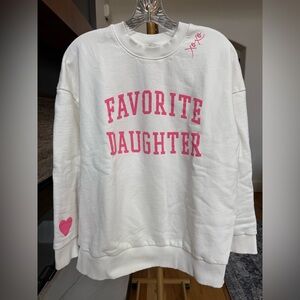 EUC Favorite Daughter XO Collegiate Sweatshirt Medium Hard to Find!